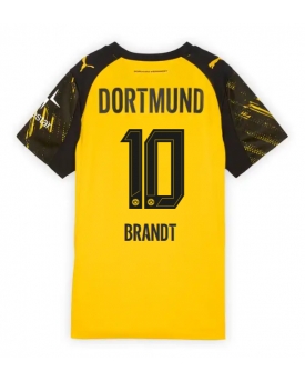 Billige Fotballdrakt Borussia Dortmund Julian Brandt #10 Replika Hjemmedrakt Dame 2025-26 Kortermet Billige Fotballdrakt Borussia Dortmund Julian Brandt #10 Replika Hjemmedrakt Dame 2025-26 Kortermet